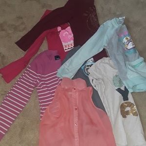 Girls shirt lot of 6
